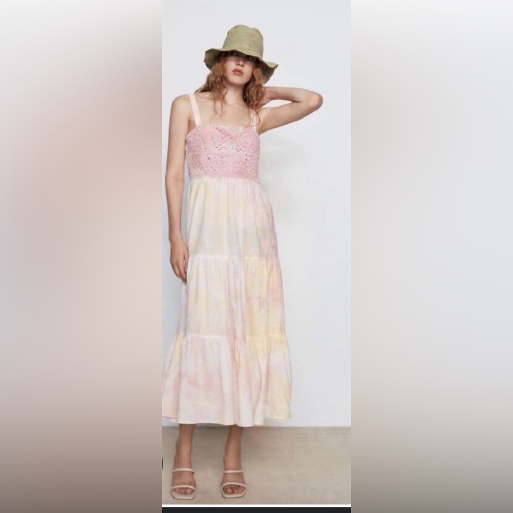 Zara Tie Dye Dress, Size Small